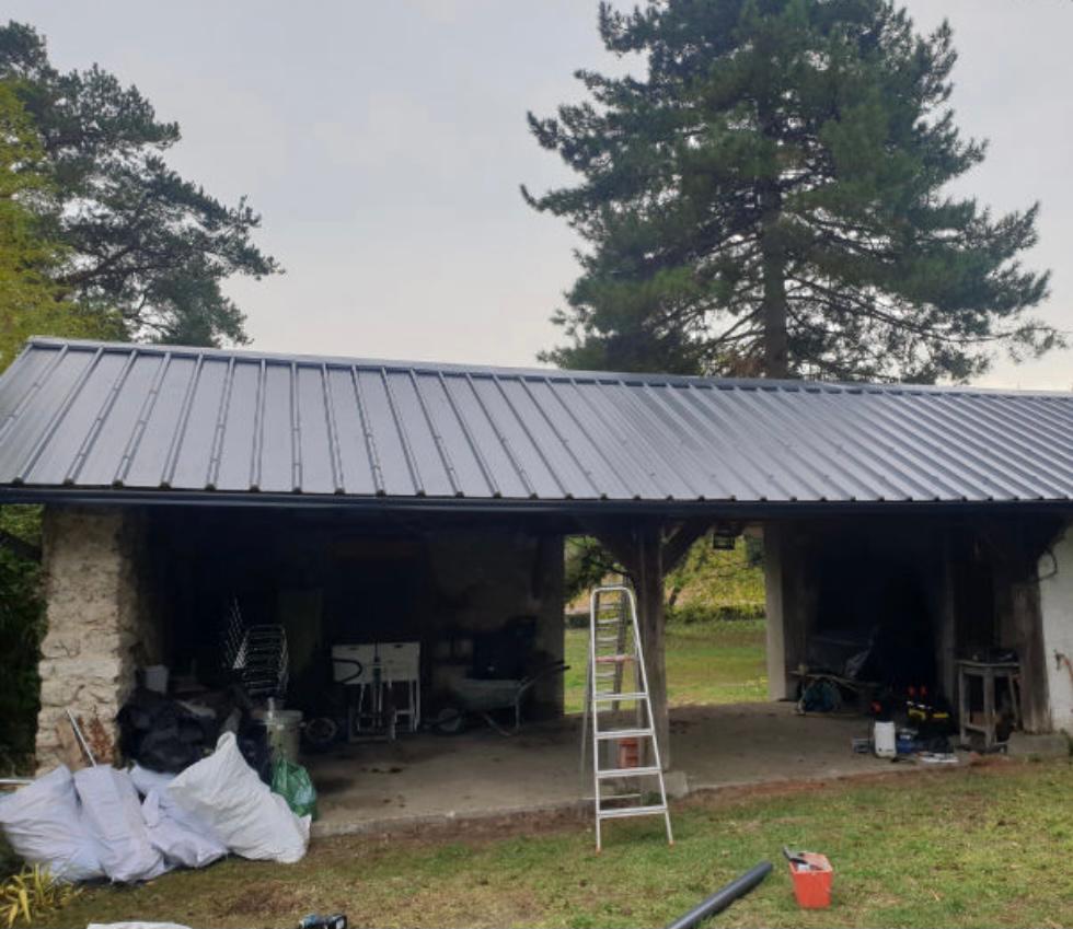 Rénovation de toiture garage