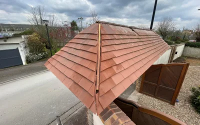 Toiture auvent portail Verneuil-sur-Seine 78480