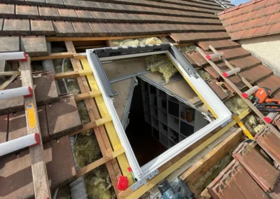 pose velux verneuil sur seine