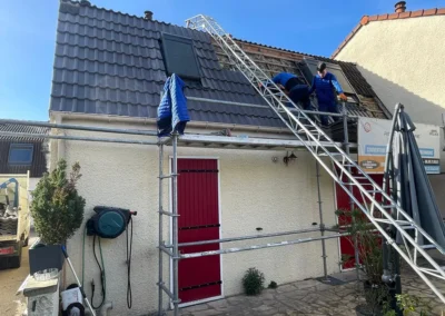 remplacement toiture triel sur seine