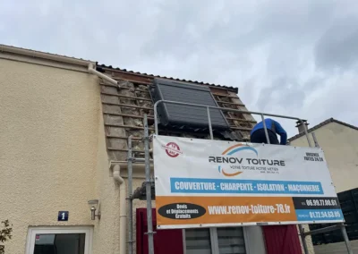 remplacement tuiles triel sur seine 78