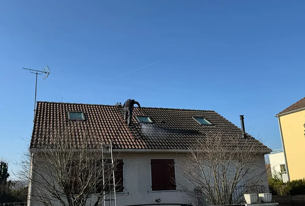 nettoyage toiture triel sur seine 78
