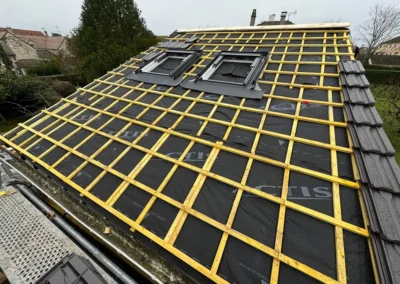 pose velux villennes sur seine