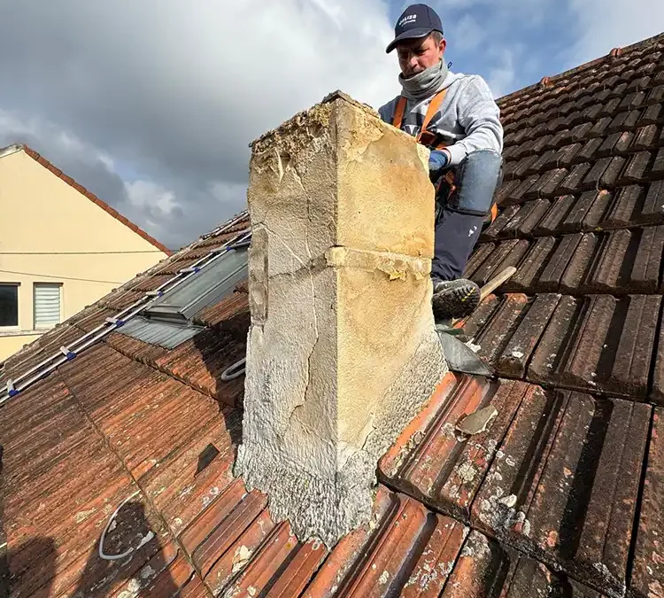 Démolition cheminée Vaux-sur-Seine 78740