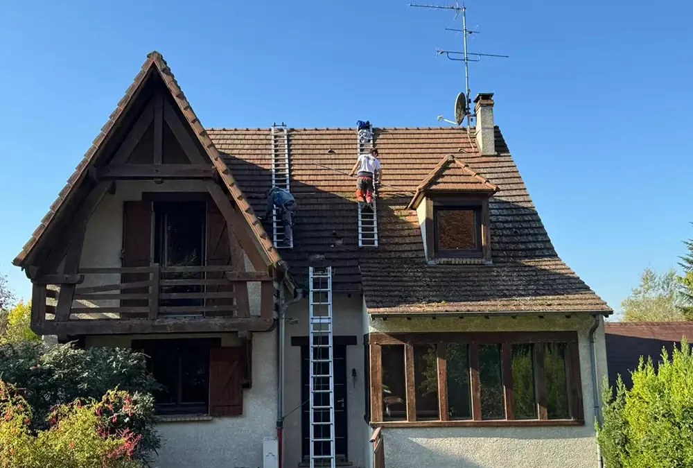 Traitement toiture Vaux-sur-Seine 78740