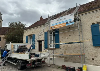 demolition cheminee orgeval 78